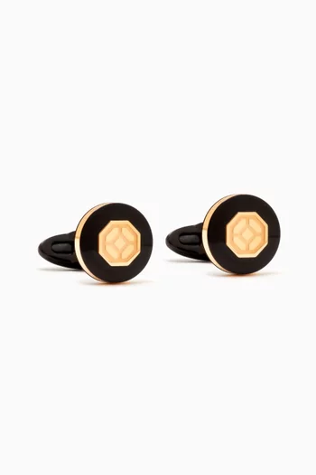 Il Signore Cufflinks in Gold-plated Metal
