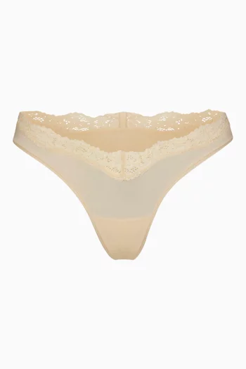 Fits Everybody Lace Dipped Thong
