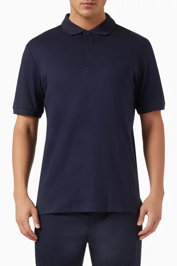 Slim Polo Shirt in Cotton