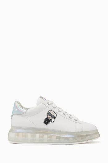 Kapri Kushion Low-top Sneakers in Leather