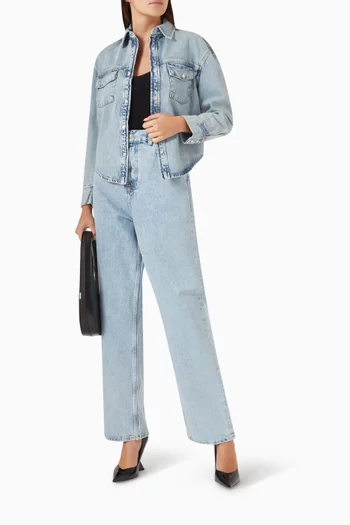 Oversized Jacket in Denim