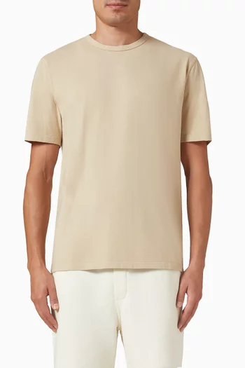 Garment Dyed T-shirt in Cotton Jersey