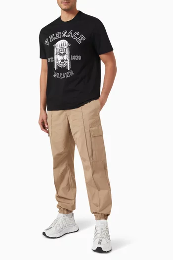 Logo T-shirt in Cotton Jersey