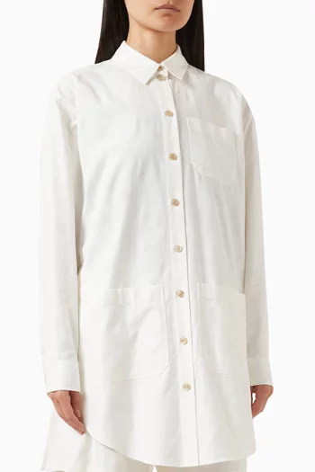 Relaxed-fit Shirt in Cotton-poplin