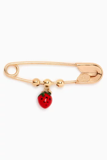 Strawberry Baby Pin in 18kt Gold