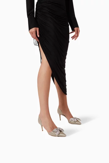 Alice 70 Pumps in Satin