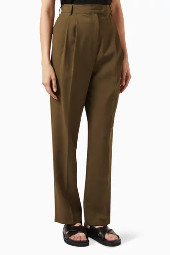 Bea Suit Pants in Stretch Suiting