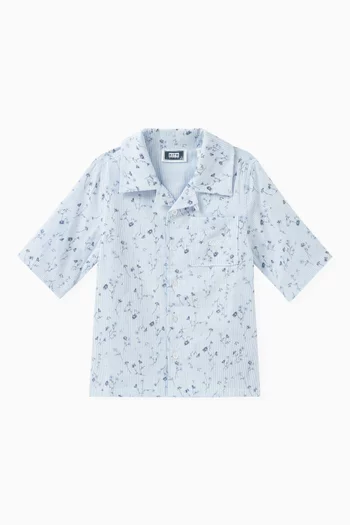 Camp Printed Shirt in Cotton