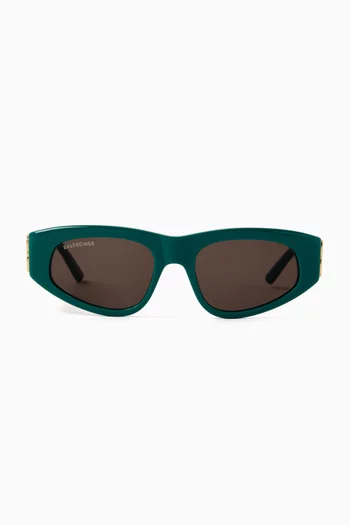 BB Cat-eye Frame Sunglasses in Acetate