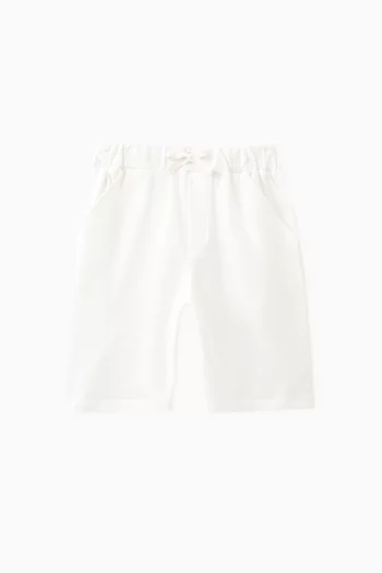 Drawstring Shorts in Cotton