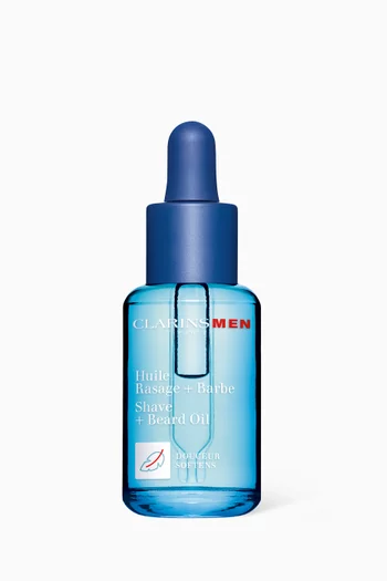 Men Shave and Beard Oil, 30ml
