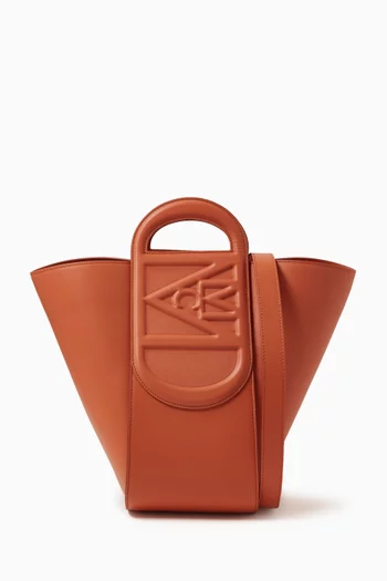 Large Mode Travia Tote in Spanish Nappa Leather