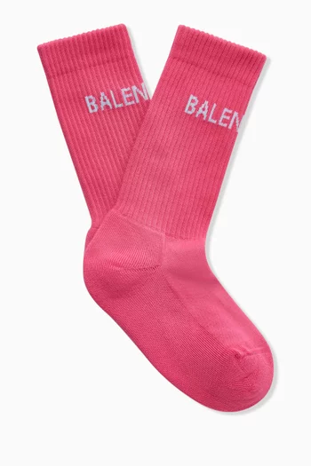 Balenciaga Tennis Socks in Technical Fabric