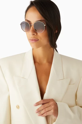 Estella Sunglasses in Metal