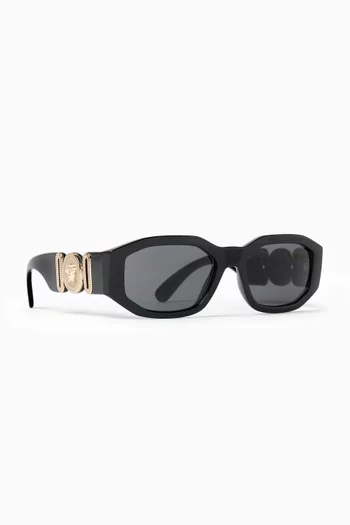 Irregular Meduse Biggie Sunglasses in Acetate