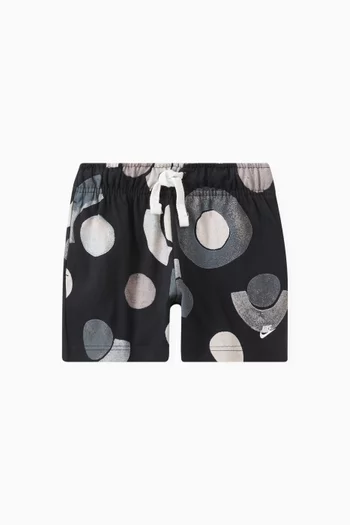 NSW Graphic Print Shorts in Cotton Jersey