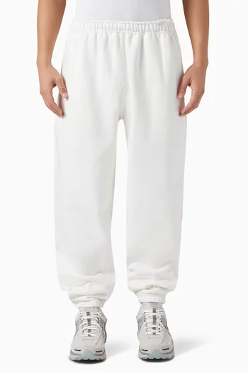 Nike Solo Swoosh Trousers in Cotton-blend Fleece