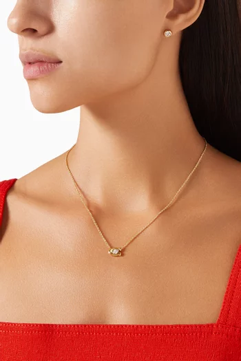 Signature Necklace & Earring Set in Metal