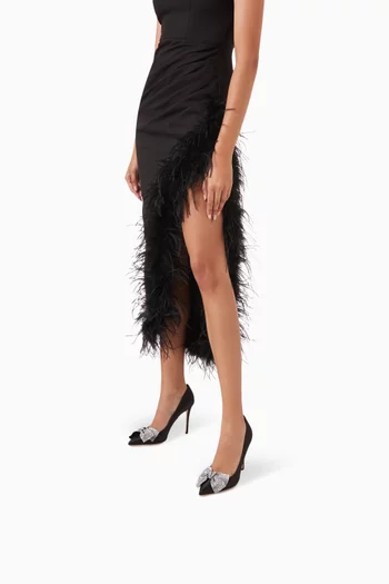 Samara 100 Pumps in Satin