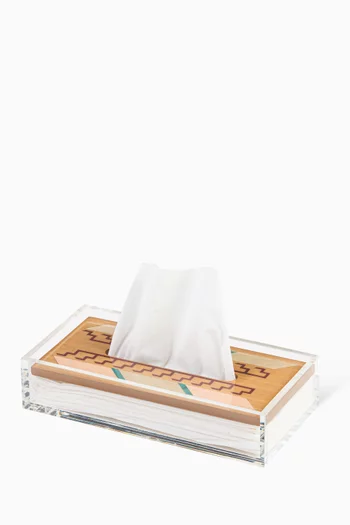 Voice of AYA Tissue Box in Walnut Wood
