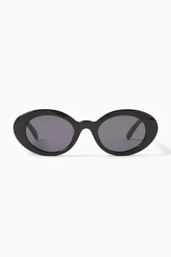 Nouveau Trash Oval Sunglasses