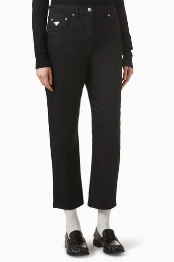 Five-pocket Jeans in Stretch-denim