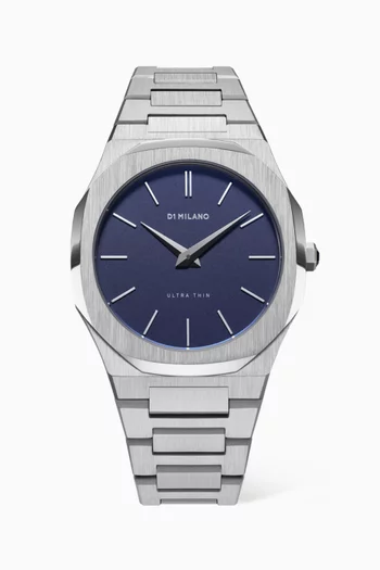 ساعة الترا ثن كوارتز ستانلس ستيل، 38 مم