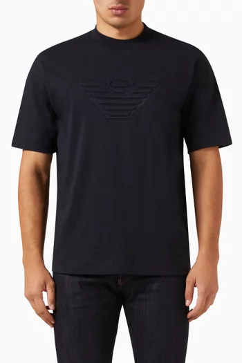 Padded Eagle T-Shirt in Cotton