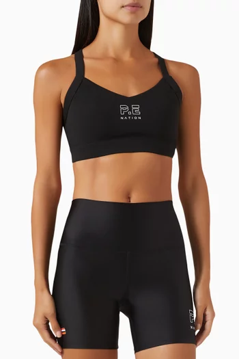 Recharge Sports Bra in Recycled-polyester