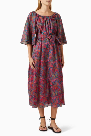 Daisy Maxi Dress in Liberty Fabric