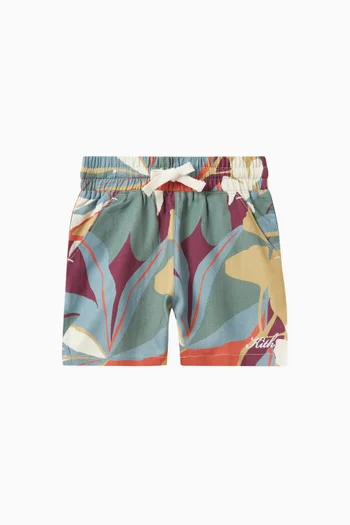 Tropical Camp Shorts in Cotton