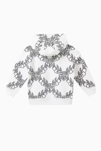Logo-print Hoodie in Cotton