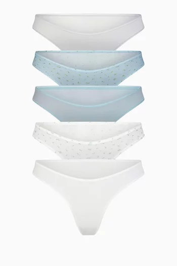 Fits Everybody Thong Pack, Set of 5