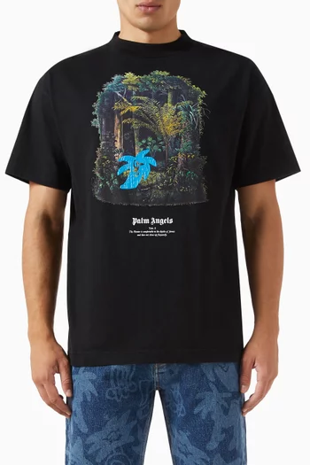 Hunting in the Forest T-shirt in Cotton-jersey