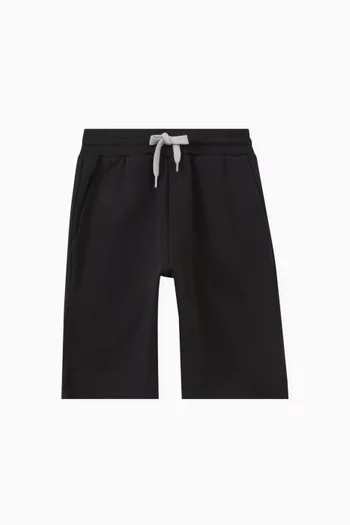 Logo Shorts in Cotton