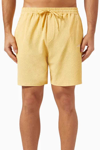 Stan Swim Shorts in Seersucker