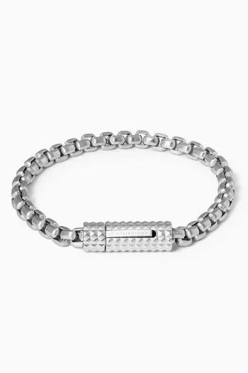 سوار بحلقات مربعة ستانلس ستيل من مجموعة جيزة