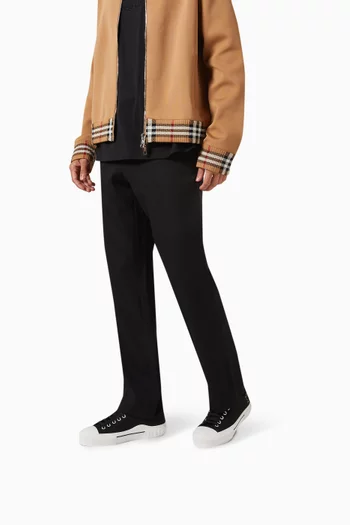 Jack Check EKD Low-top Sneakers in Canvas