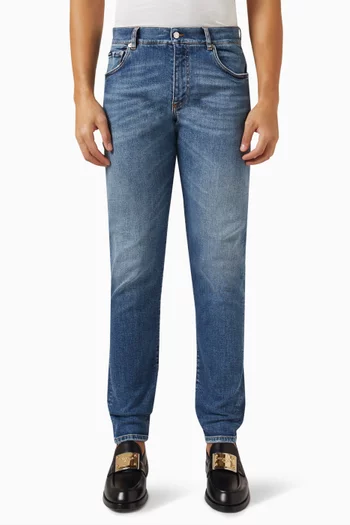 Washed Slim-fit Jeans