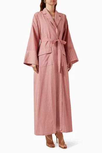 Moana Belted Abaya Set