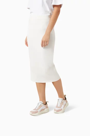 Cher Logo Sneakers in Leather