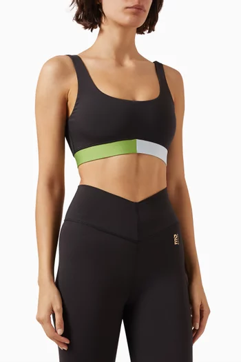 Sprint Time Low-impact Sports Bra in Technical Fabric