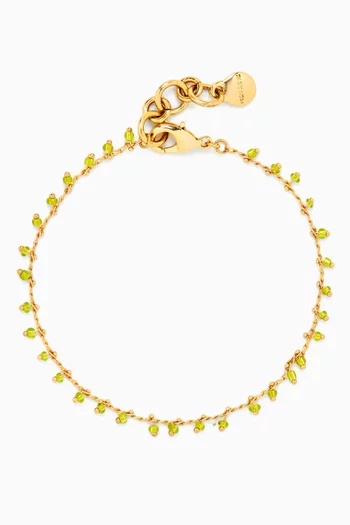 Fhaya Anklet in Gold-plated Brass