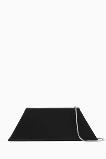 Mini Superamini Yigit Clutch in Satin
