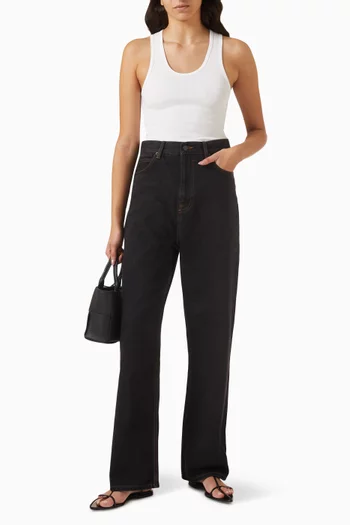 Low-rise Straight Leg Jeans