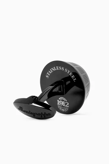 أزرار أكمام ميا ستانلس ستيل مطلية بتقنية الترسيب الفيزيائي للبخار