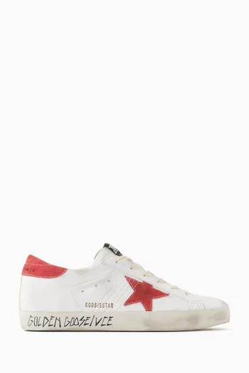 Superstar Low-top Sneakers in Nappa Leather