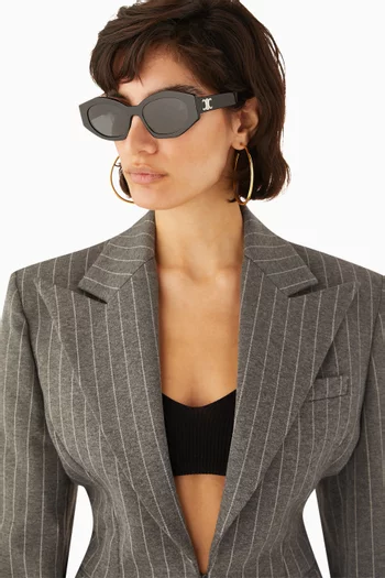 Cat-eye Sunglasses in Acetate