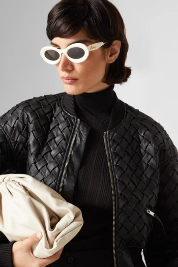 Oval Sunglasses in Acetate