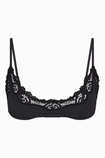 Fits Everybody Scoop Bralette in Corded Lace